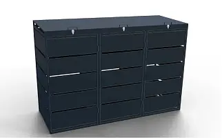 OIKA® Box na popelnice