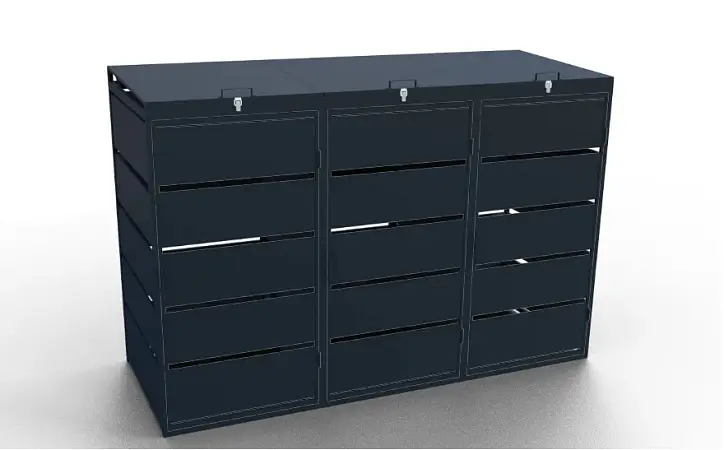 OIKA® Box na popelnice