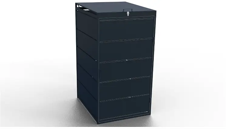 OIKA® Box na popelnice 240l - 1 box