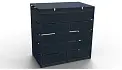 OIKA® Box na popelnice 120l - 2 box