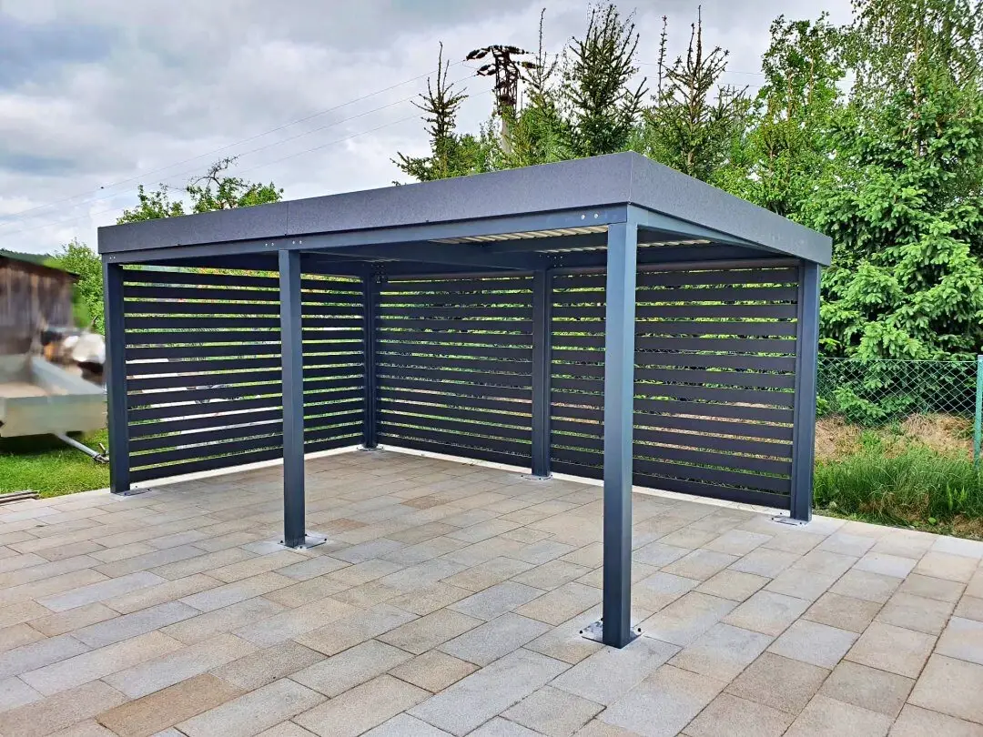 Montovaný přístřešek pro 1 auto 3 x 5 m