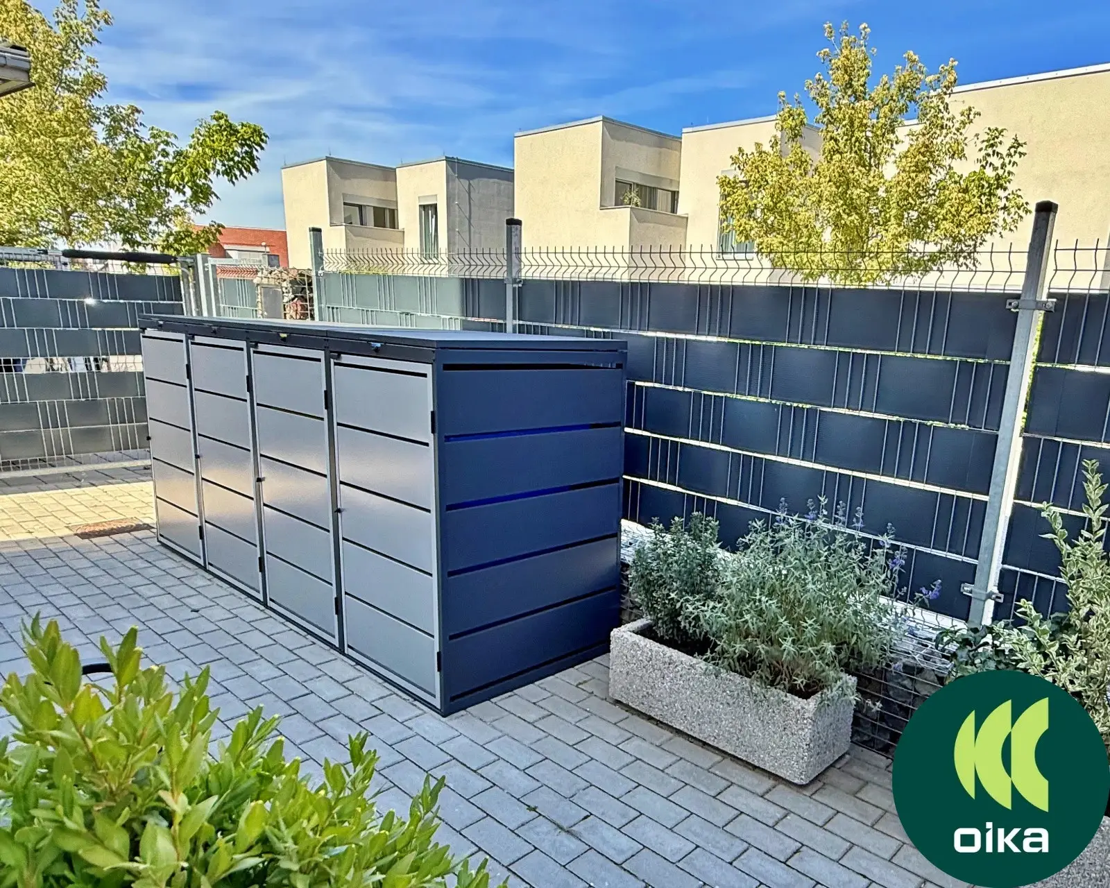 Box na popelnice 4x 240l