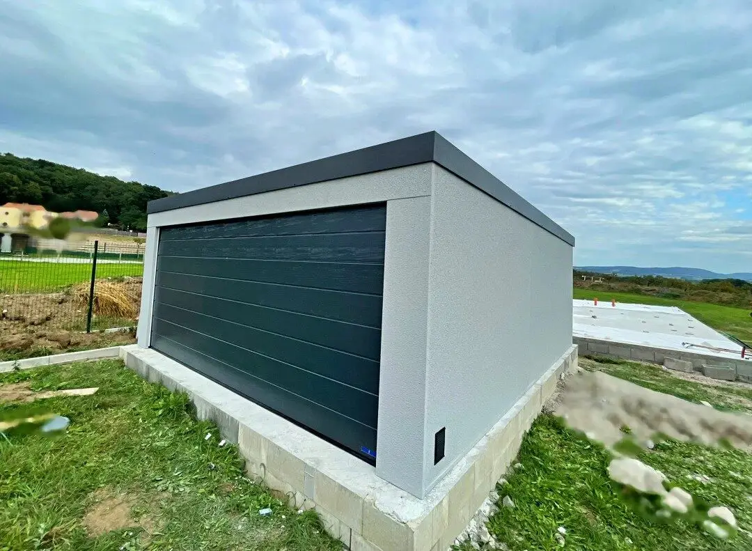 Zateplená dvojgaráž 6 x 7 m