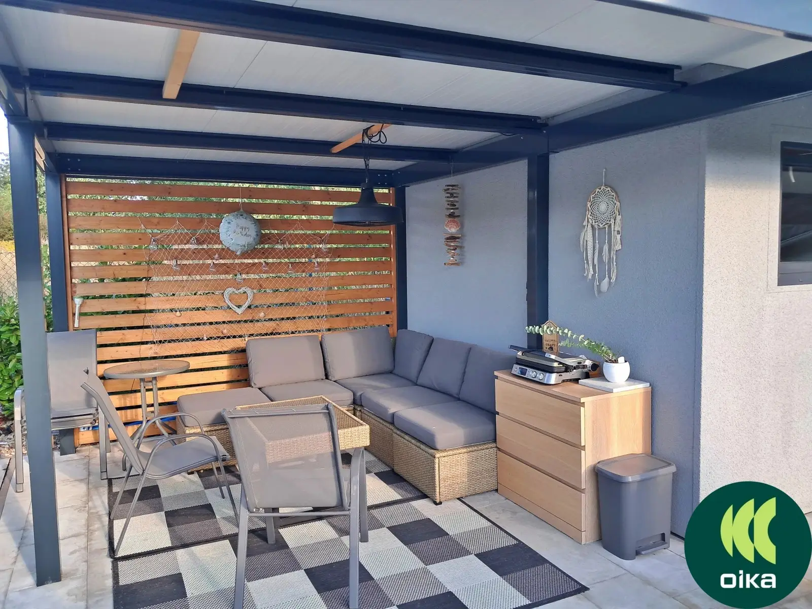 Zahradní domek se&nbsp;saunou