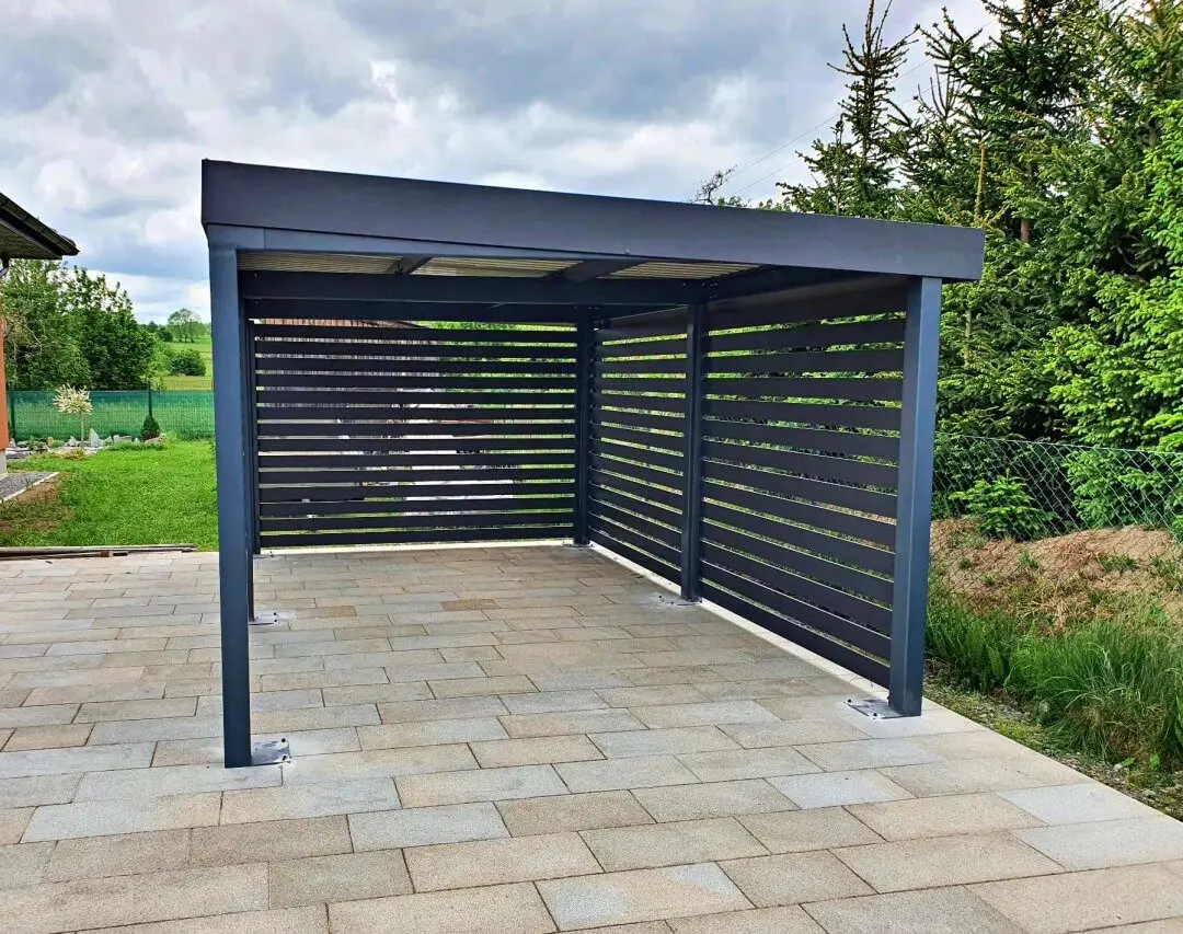 Montovaný přístřešek pro 1 auto 3 x 5 m