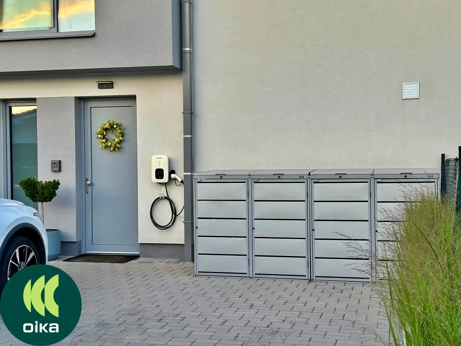 Box na popelnice 240l - 4x