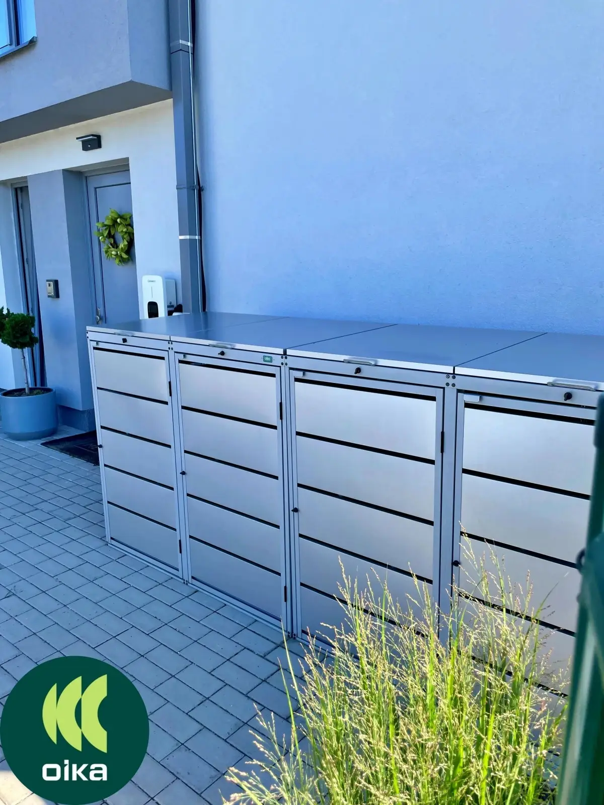 Box na popelnice 240l - 4x