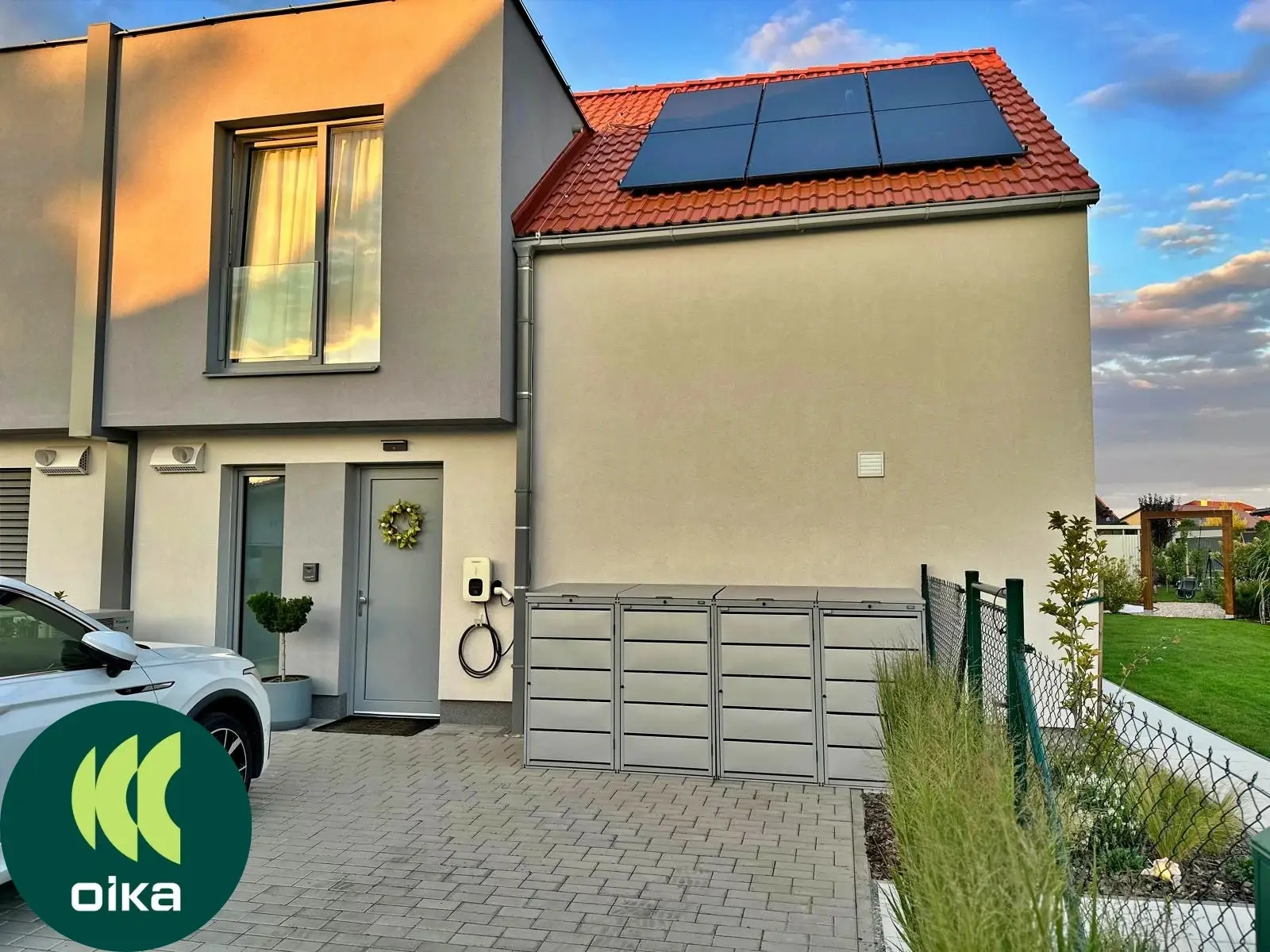 Box na popelnice 240l - 4x